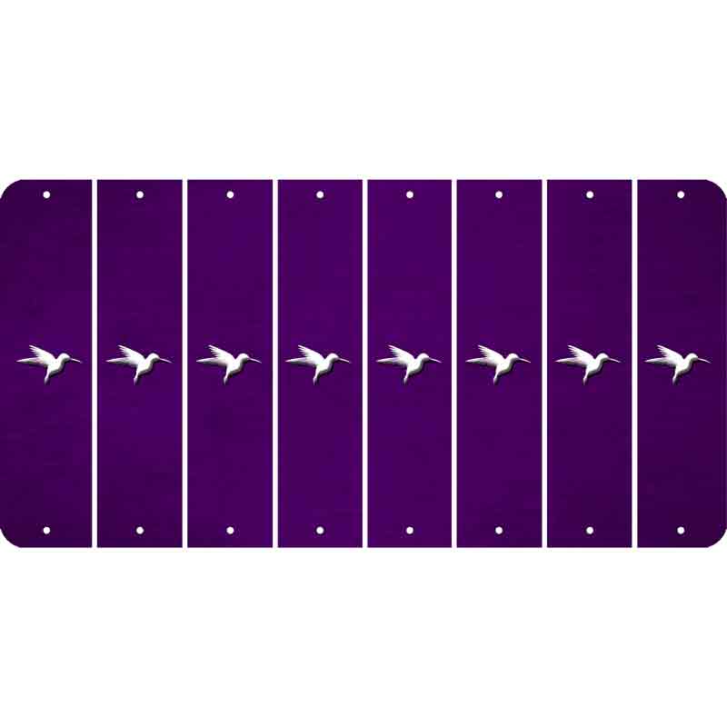 Purple Oil Rubbed Cut Fun Strips (Set of 8)