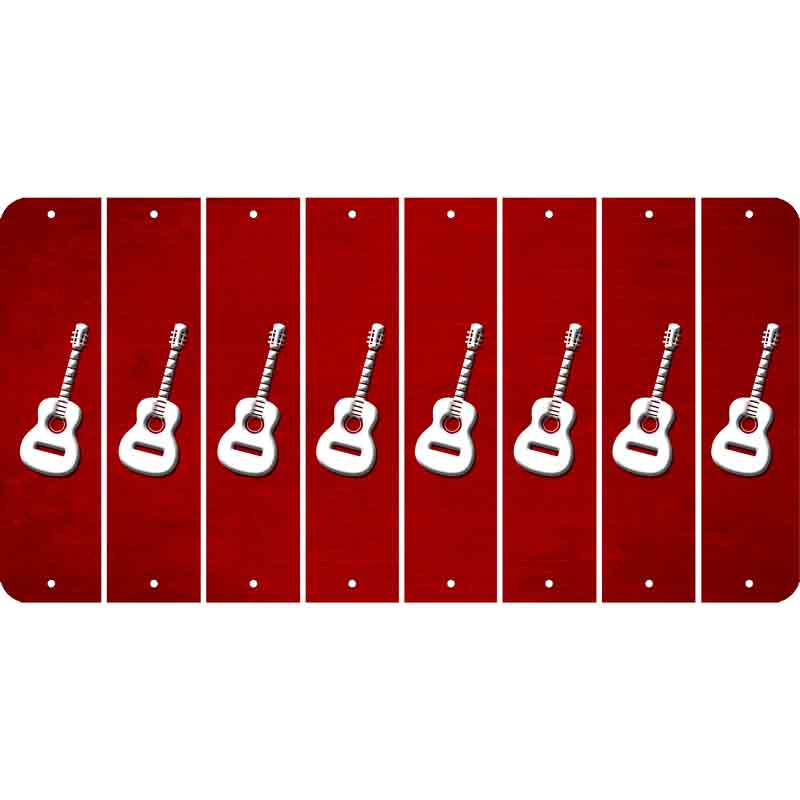 Red Oil Rubbed Cut Fun Strips (Set of 8) ANCHOR