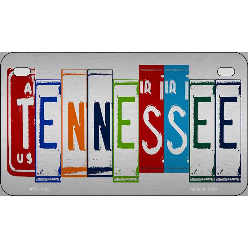 Tennessee License Plate Art Metal Novelty License Plate