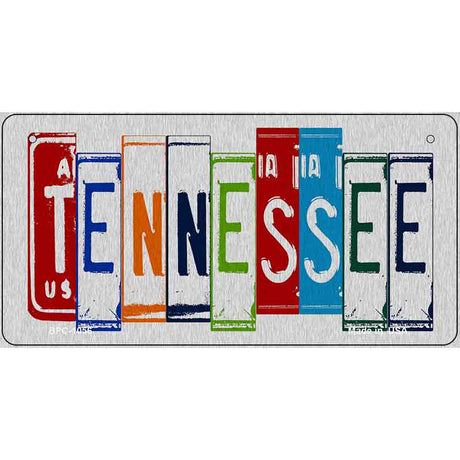 Tennessee License Plate Art Metal Novelty License Plate