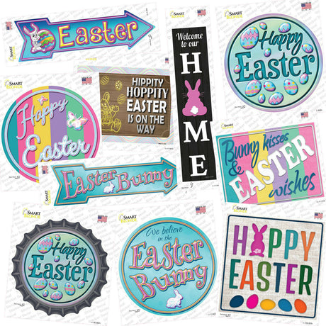 Easter 50 Piece Wholesale Novelty Assorted Sticker Decal Pack