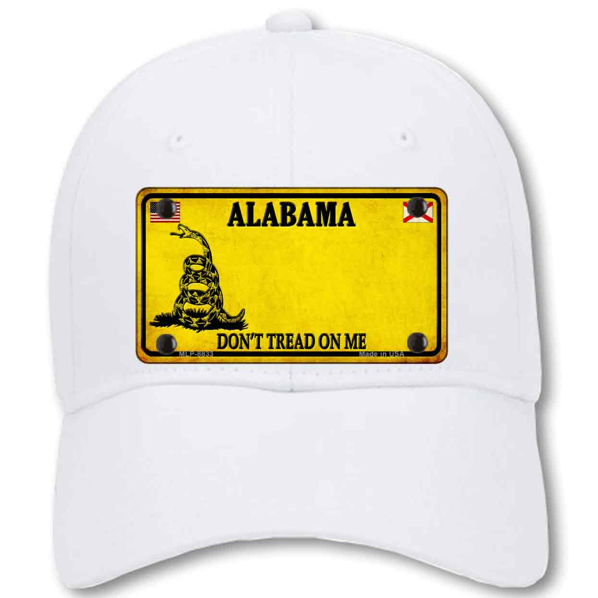 Alabama State Blank Novelty License Plate Hat