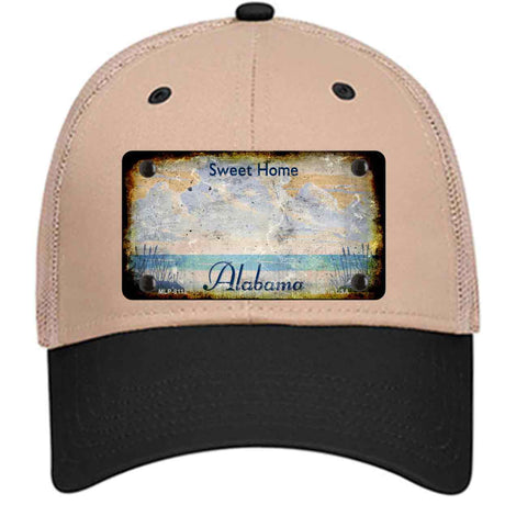 Alabama State Blank Novelty License Plate Hat