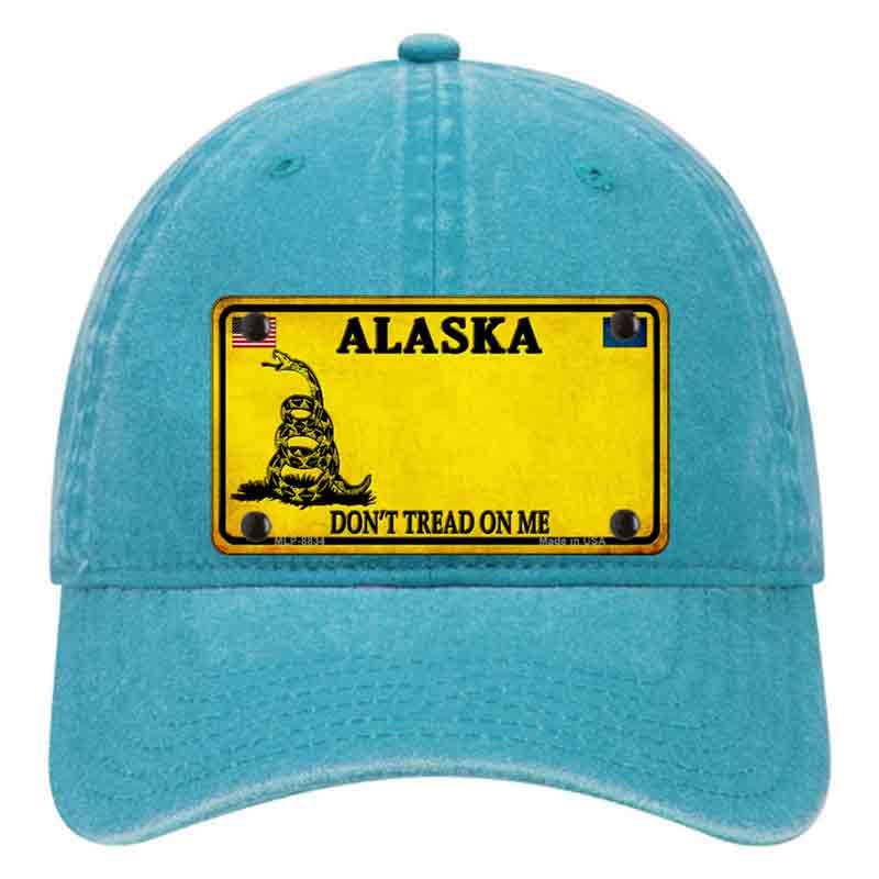 Alaska State Blank Novelty License Plate Hat