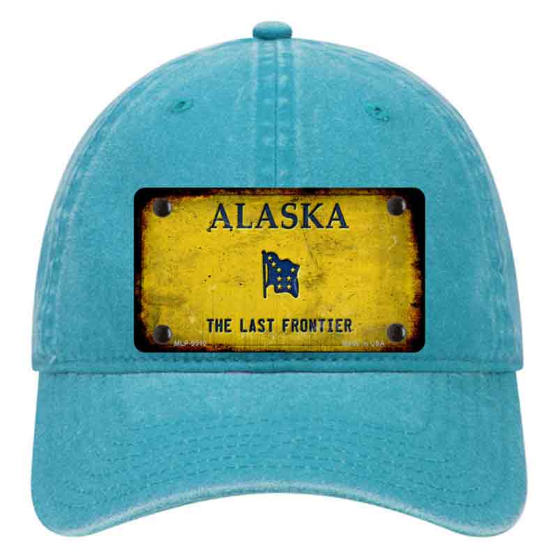 Alaska State Blank Novelty License Plate Hat