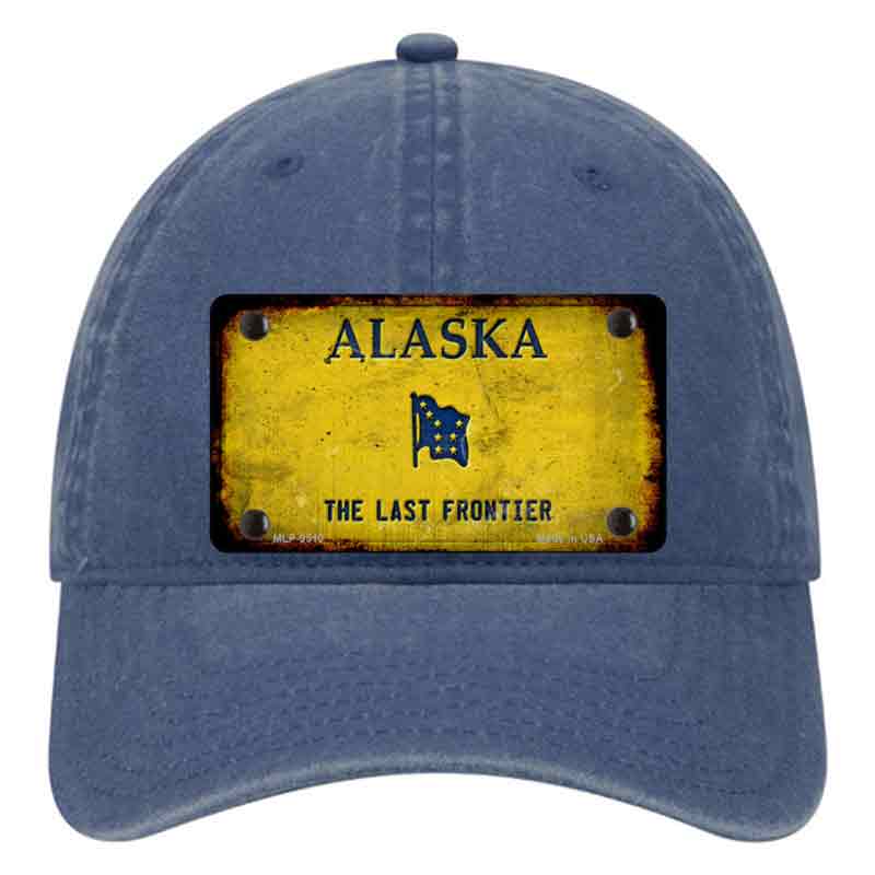 Alaska State Blank Novelty License Plate Hat