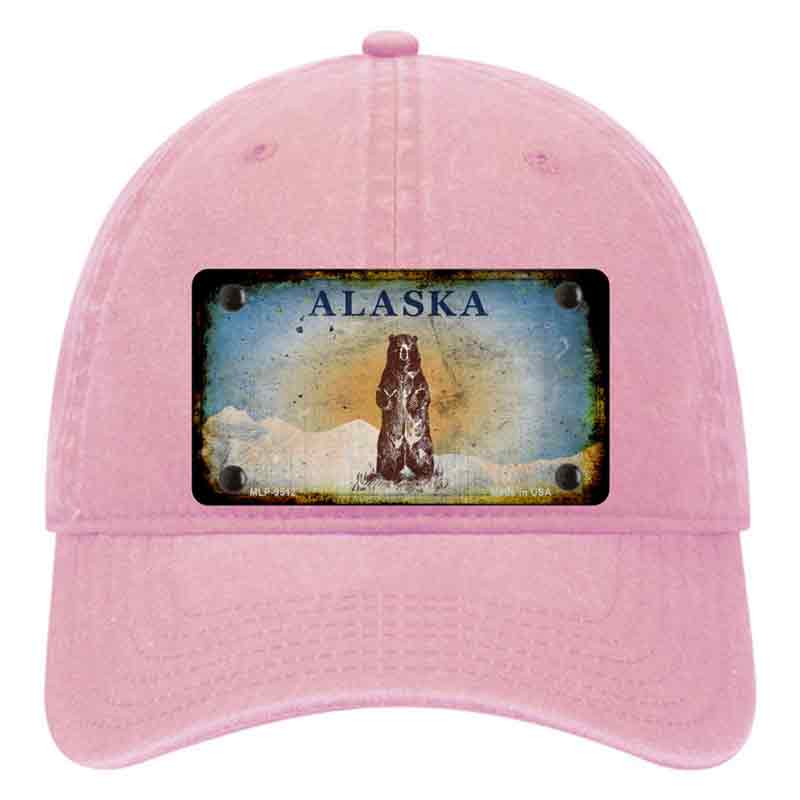 Alaska State Blank Novelty License Plate Hat