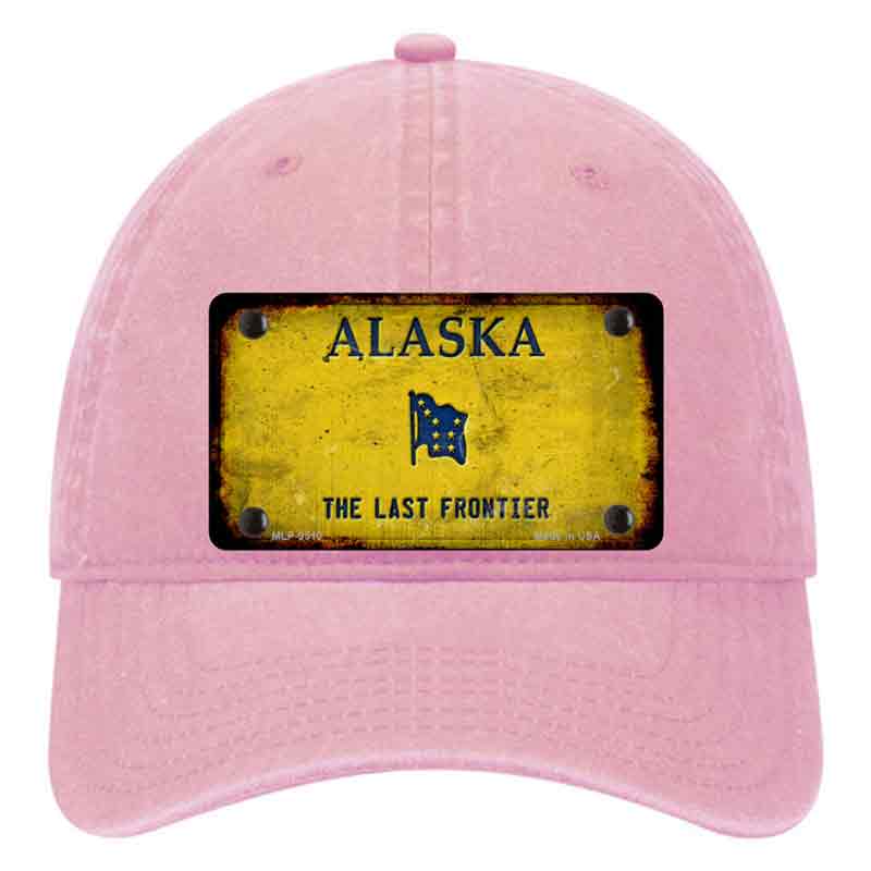 Alaska State Blank Novelty License Plate Hat