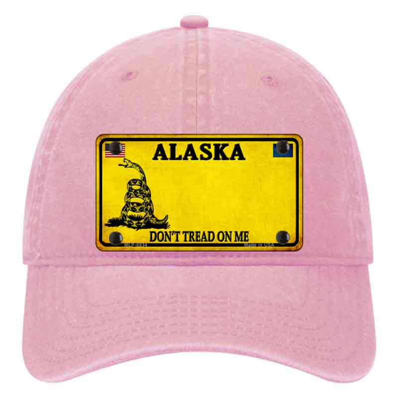 Alaska State Blank Novelty License Plate Hat