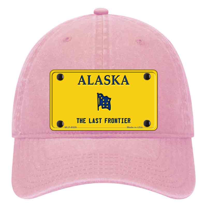 Alaska State Blank Novelty License Plate Hat