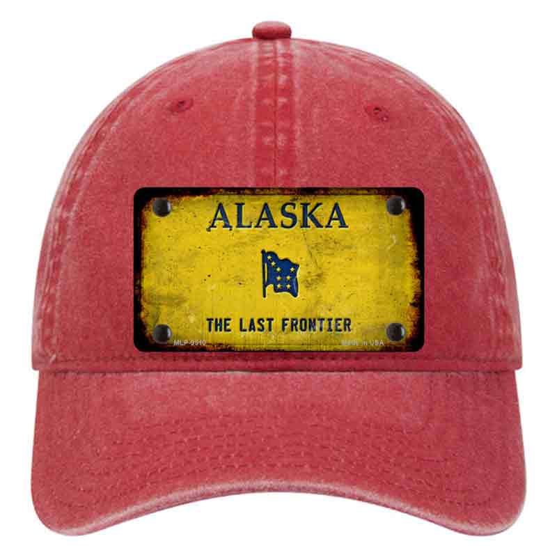 Alaska State Blank Novelty License Plate Hat