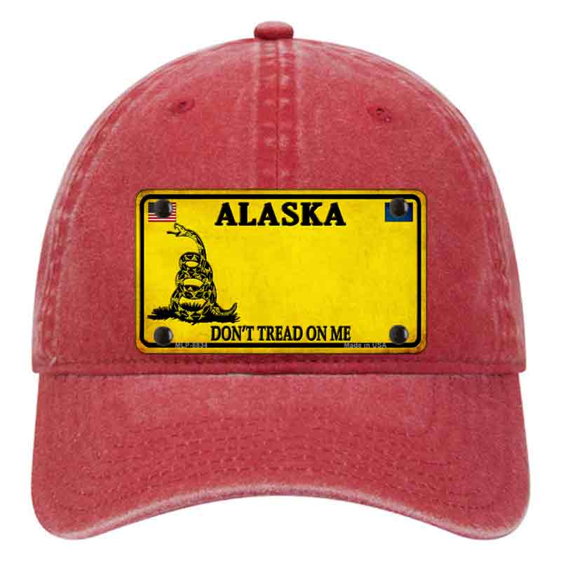 Alaska State Blank Novelty License Plate Hat