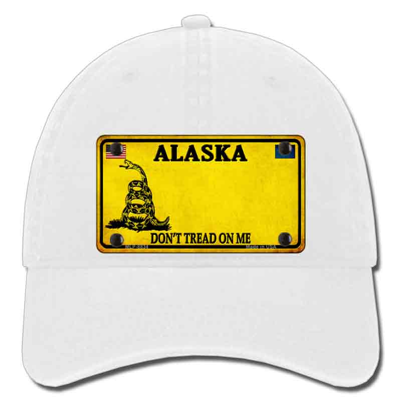 Alaska State Blank Novelty License Plate Hat