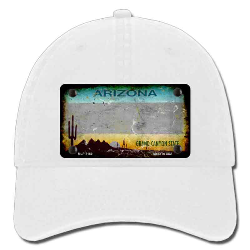 Arizona State Blank Novelty License Plate Hat