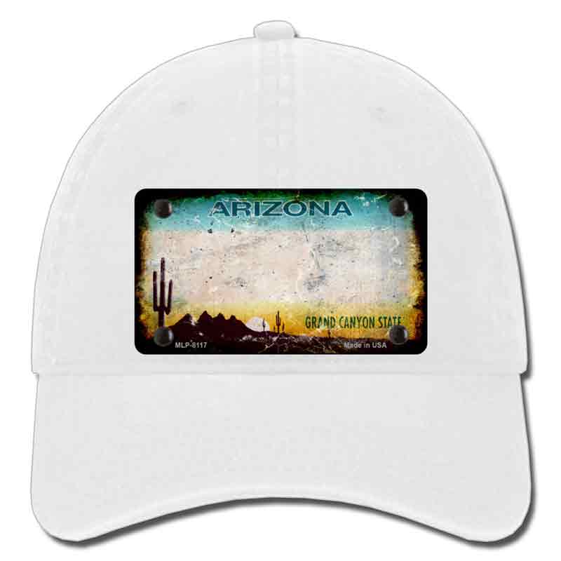 Arizona State Blank Novelty License Plate Hat