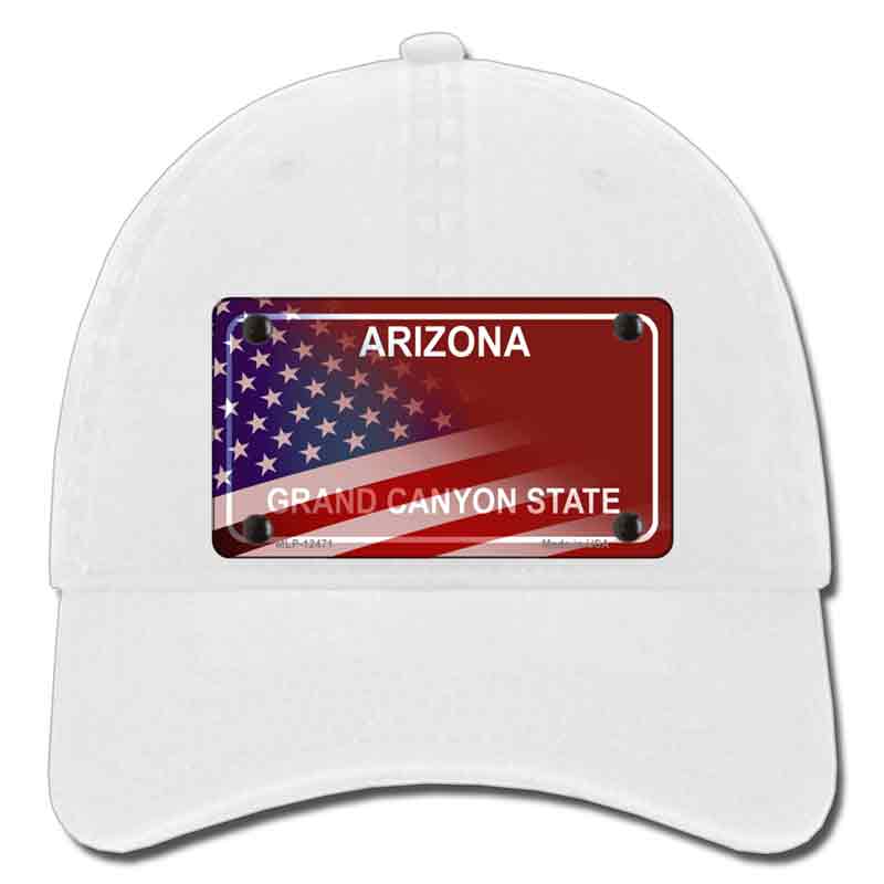 Arizona State Blank Novelty License Plate Hat