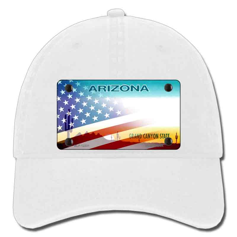 Arizona State Blank Novelty License Plate Hat