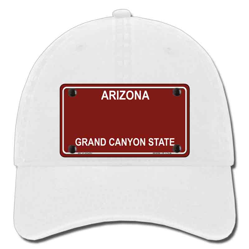 Arizona State Blank Novelty License Plate Hat