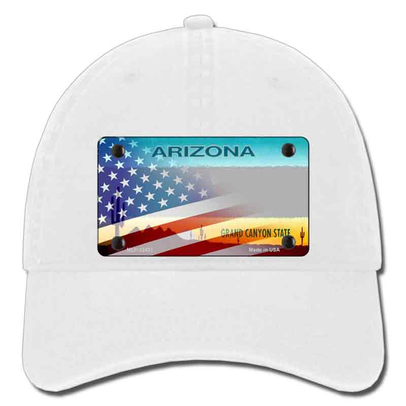 Arizona State Blank Novelty License Plate Hat