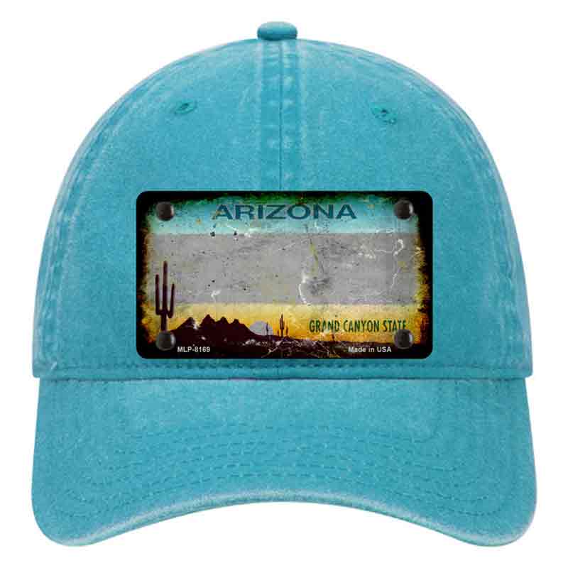 Arizona State Blank Novelty License Plate Hat