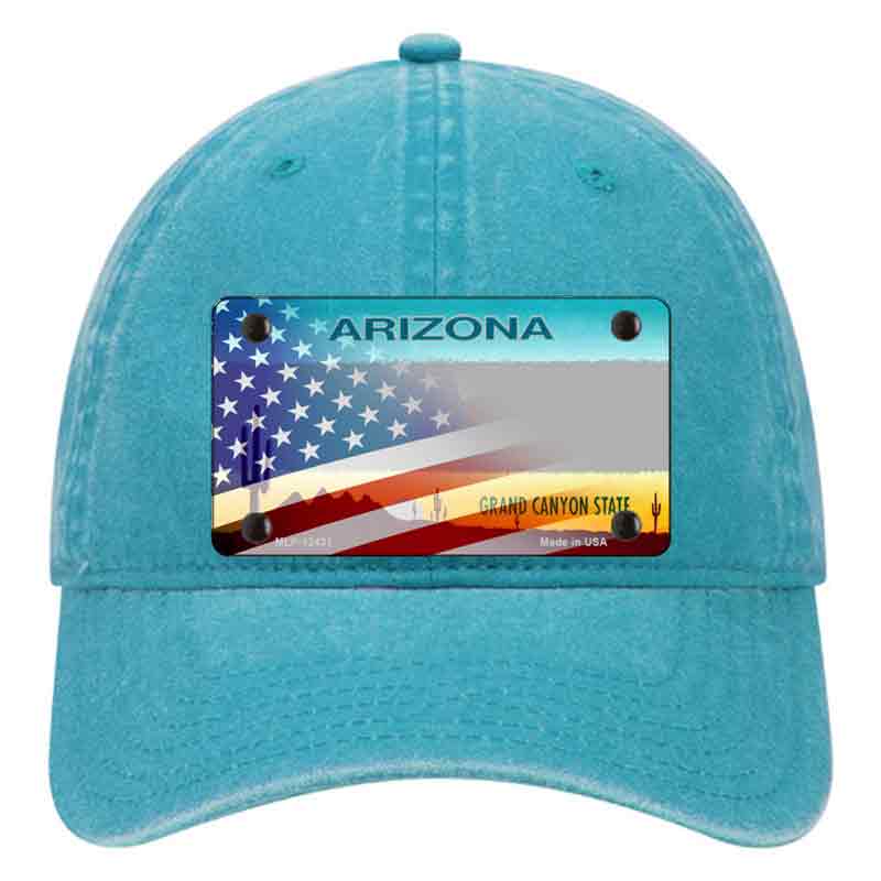 Arizona State Blank Novelty License Plate Hat