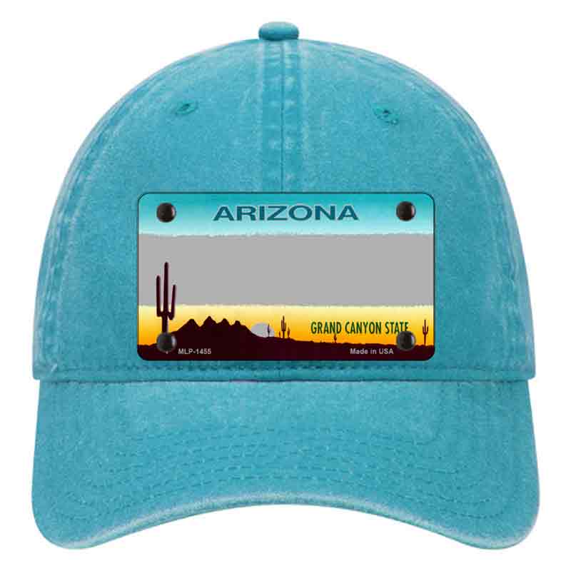 Arizona State Blank Novelty License Plate Hat