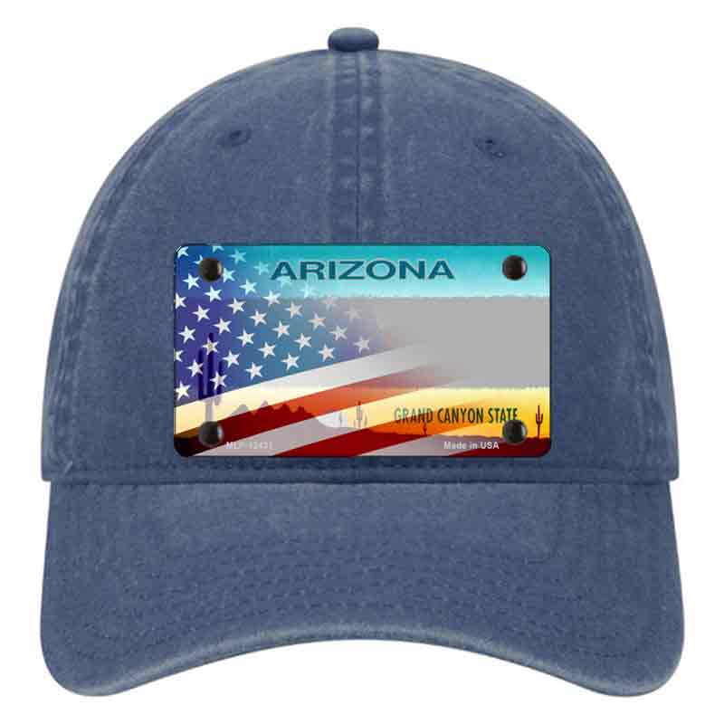 Arizona State Blank Novelty License Plate Hat