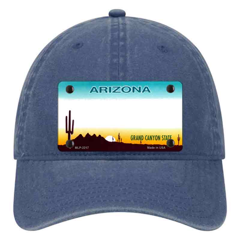 Arizona State Blank Novelty License Plate Hat