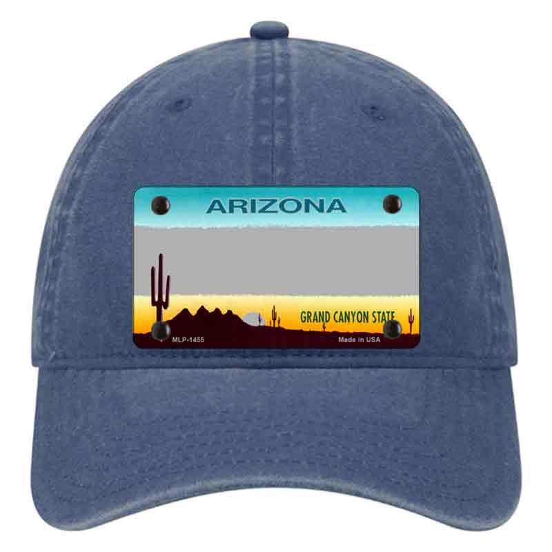 Arizona State Blank Novelty License Plate Hat