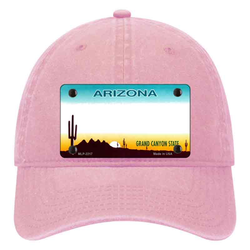 Arizona State Blank Novelty License Plate Hat