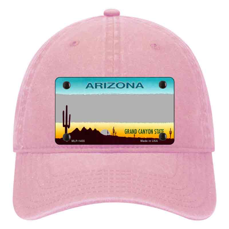 Arizona State Blank Novelty License Plate Hat