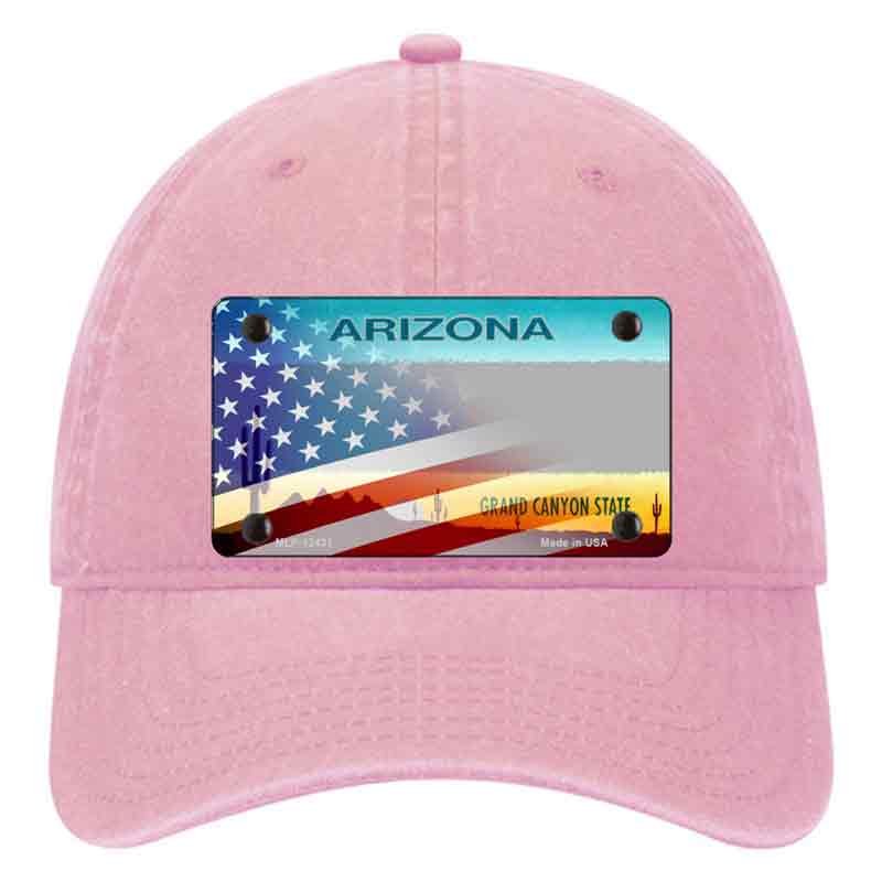 Arizona State Blank Novelty License Plate Hat