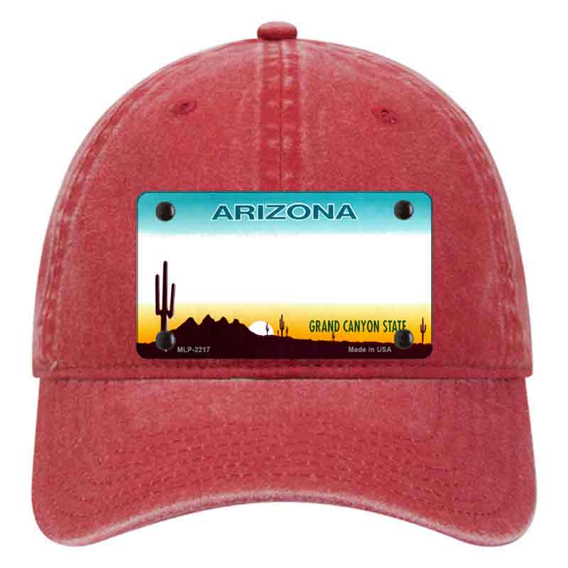 Arizona State Blank Novelty License Plate Hat