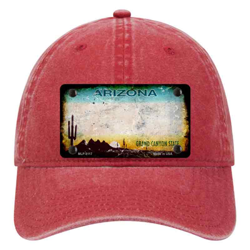 Arizona State Blank Novelty License Plate Hat