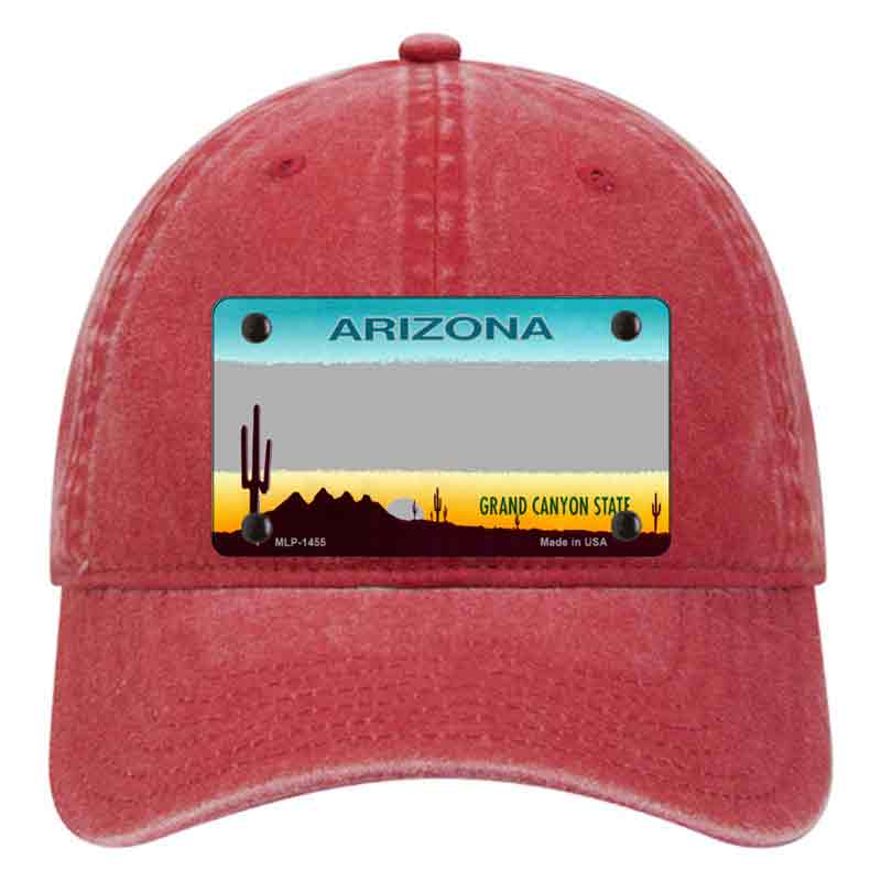 Arizona State Blank Novelty License Plate Hat