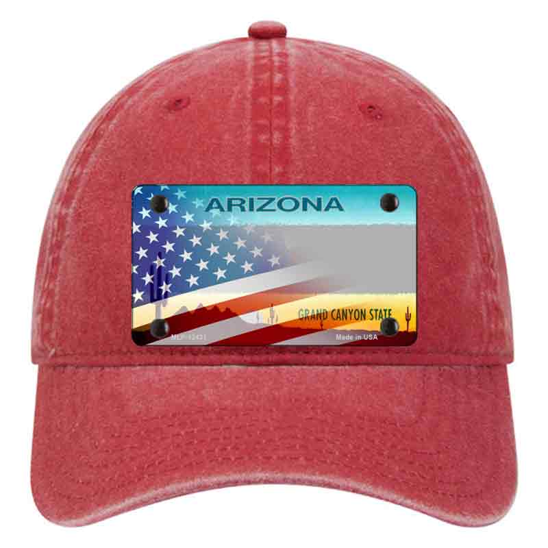 Arizona State Blank Novelty License Plate Hat