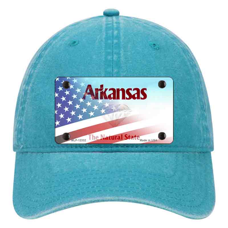 Arkansas State Novelty License Plate Hat