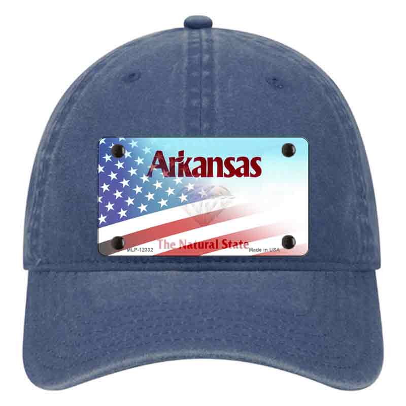 Arkansas State Novelty License Plate Hat