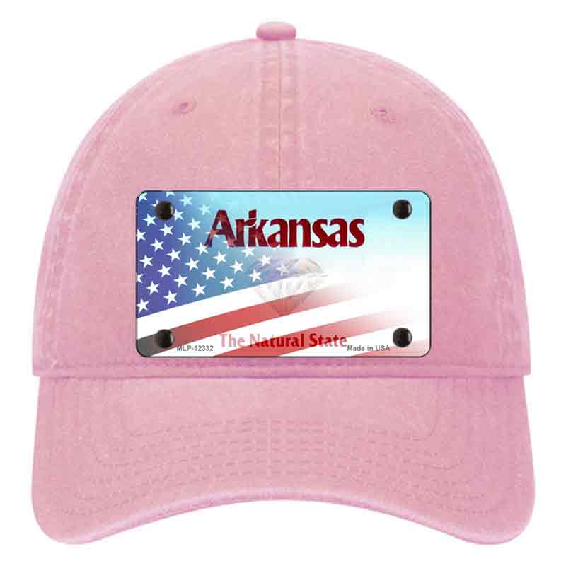 Arkansas State Novelty License Plate Hat