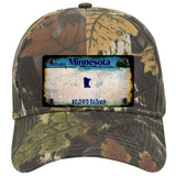 Minnesota Rusty Blank Novelty License Plate Hat