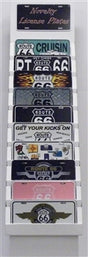 Package 10 Route 66 -120 Best Sellers Wholesale Novelty License Plates