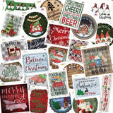 Christmas 50 Piece Wholesale Novelty Assorted Sticker Decal Pack