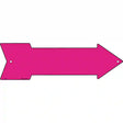 Pink Novelty Metal Arrow Sign 17" x 5" (A)