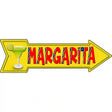 Margarita Novelty Metal Arrow Sign 17" x 5" (A)