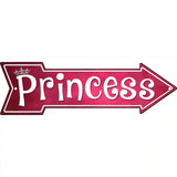 Princess Novelty Metal Arrow Sign 17" x 5" (A)