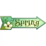 Spring Novelty Metal Arrow Sign 17" x 5" (A)