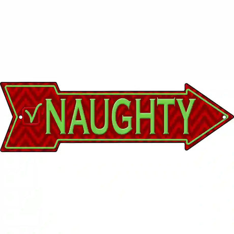 Naughty Novelty Metal Arrow Sign 17" x 5" (A)