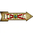 Florida Novelty Metal Arrow Sign 17" x 5" (A)