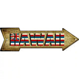 Hawaii Novelty Metal Arrow Sign 17" x 5" (A)