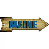 Maine Novelty Metal Arrow Sign 17" x 5" (A)